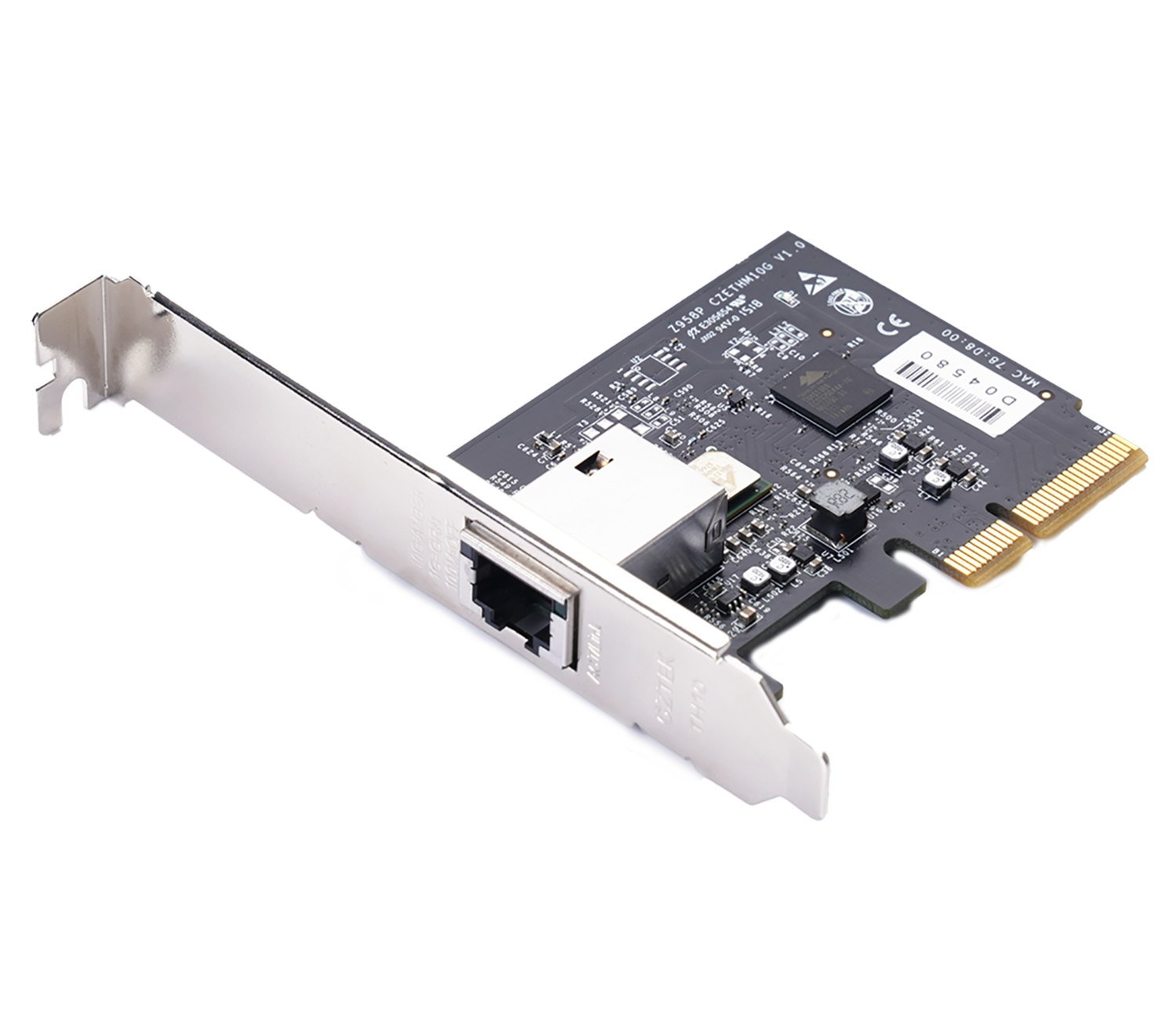 CZETHM10G1P Single-port 10 Gigabit Ethernet card